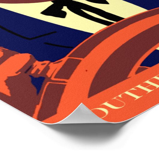 Cincinnati,  treinstation poster (Hoek)