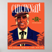 Cincinnati, treinstation poster (Voorkant)