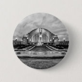 Cincinnati Union Terminal Ronde Button 5,7 Cm (Voorkant)