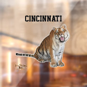 Cincinnati Window Cling Raamsticker (Vel 2)