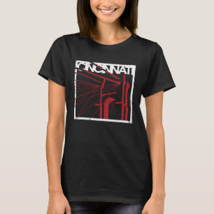 Cincinnatiu2019s Bridge Ohio rivier Cincy Reizen Z T-shirt
