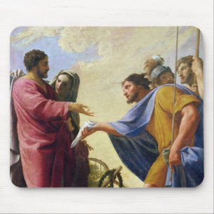 Cincinnatus keert terug naar zijn ploeg muismat