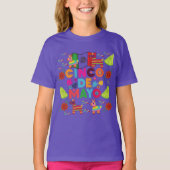 Cinco celebration canvas purple t-shirt (Voorkant)