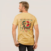 Cinco colorwave mustard Tri-Blend shirt (Voorkant)