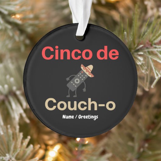 Cinco de Couch-o Remote Control Sombrero Funny (Arbre)
