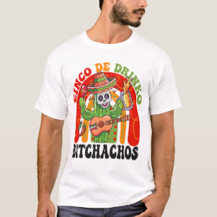 Cinco De Drinko Grappige Cindo De Mayo Regenboog C T-shirt