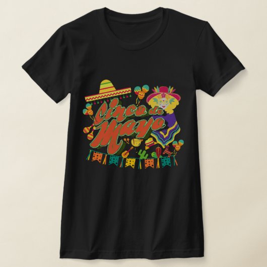 Cinco De Drinko Womens T-shirt (Laagn)