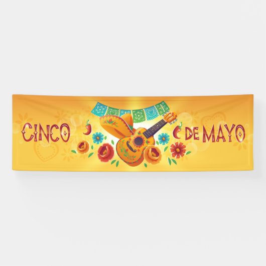Cinco De Mayo Banner (Horizontaal)