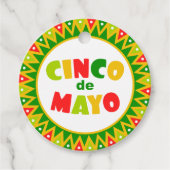 Cinco de Mayo Bedankjes Labels (Voorkant)