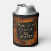 Cinco de Mayo Blikjeskoeler (Blikje Voorkant)