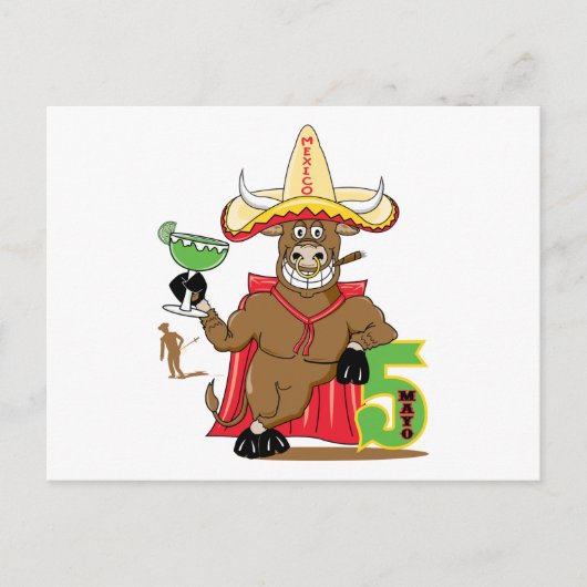Cinco de Mayo Briefkaart (Voorkant)