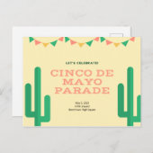 Cinco De Mayo Briefkaart (Voorkant / Achterkant)