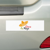Cinco de Mayo Bumpersticker (Op auto)