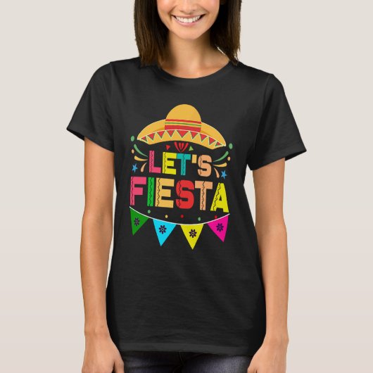 Cinco De Mayo Burritos  Mexico Tacos and Avocado   T-shirt (Voorkant)