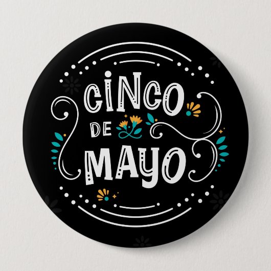 Cinco De Mayo Button (Voorkant)