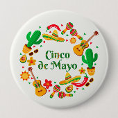 Cinco De Mayo Button (Voorkant)