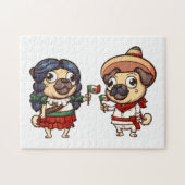 Cinco De Mayo Carlins Jigsaw Puzzle (Horizontal)