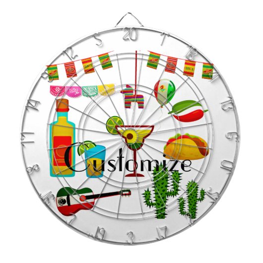 Cinco de Mayo Celebration Thunder_Cove Dartbord (Voorkant)