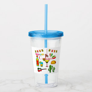 Cinco de Mayo Celebration Thunder_Cove Glass Acryl Drinkbeker
