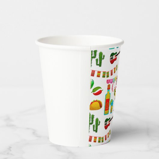 Cinco de Mayo Celebration Thunder_Cove Papieren Bekers (Rechts)