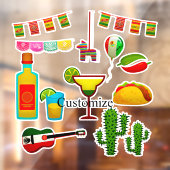 Cinco de Mayo Celebration Thunder_Cove Raamsticker (Vel 2)