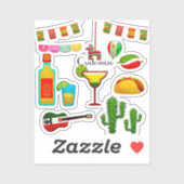 Cinco de Mayo Celebration Thunder_Cove Sticker (Vel)