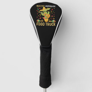 Cinco De Mayo Chef Nacho Gemiddelde Voedsel Vracht Golfheadcover