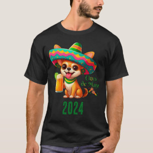 Cinco De Mayo Chihuahua T-shirt