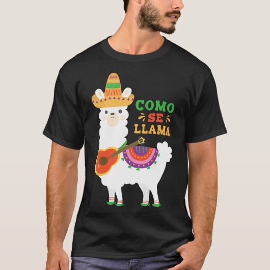 Cinco de Mayo Como Se Llama Shirt Grappig Wat ben  (Voorkant)