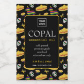Cinco de Mayo Copal Essential Oil Label Wijn Etiket (Enkel label)