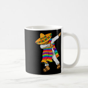 Cinco De Mayo Dabbing Mexicaans Poncho Kinder Peut Koffiemok