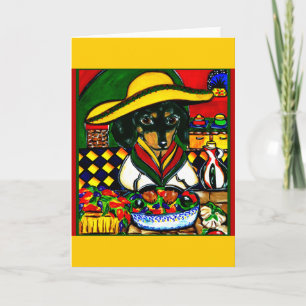 Cinco de mayo-dachshonden kaart