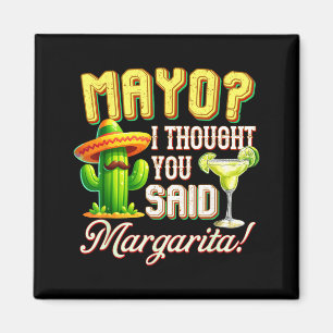 Cinco de mayo dacht dat je margarita cactus zei magneet