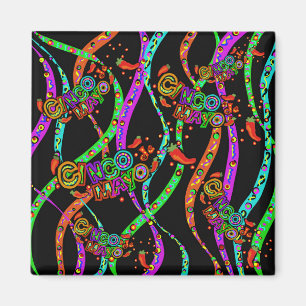 Cinco de Mayo Design Magneet