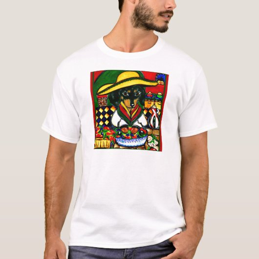 Cinco de mayo doxies t-shirt (Voorkant)