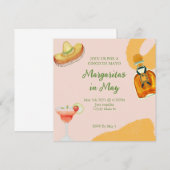 Cinco de Mayo-feest Kaart (Voorkant / Achterkant)
