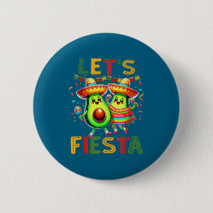 Cinco de mayo-feest Mexicaans feest Ronde Button 5,7 Cm