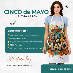 Cinco de Mayo Feest Schort