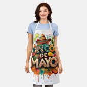 Cinco de Mayo Feest Schort (Gedragen)