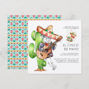 Cinco de Mayo-feest uitnodiging
