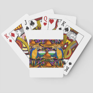 Cinco De Mayo Feestparkiet Pokerkaarten