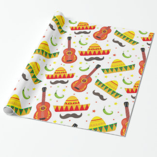 Cinco de Mayo Fiesta in Mexico-vakantie Cadeaupapier