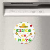 Cinco de Mayo Fiesta in Mexico vakantie Magneet (Insitu (Vaatwasser))