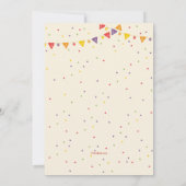 Cinco de Mayo Fiesta Invitation Kaart (Achterkant)