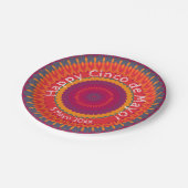 Cinco de Mayo Fiesta Kaleidoscope Papieren Bordje (Gekanteld)