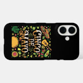 Cinco de Mayo Fiesta Schattigee partij Case-Mate iPhone Case (Achterkant (horizontaal))