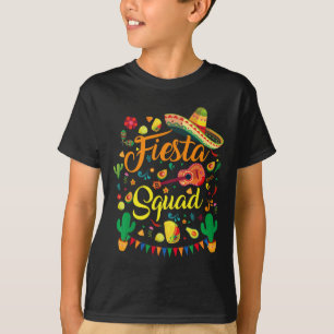 Cinco De Mayo Fiesta Squad Familie Bijpassende Man T-shirt
