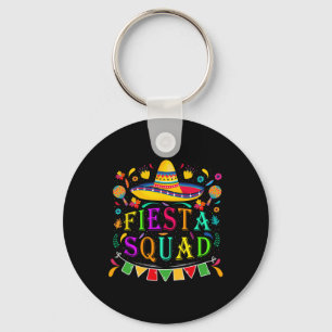 Cinco de Mayo Fiesta Squad Mexican Party Cinco de Sleutelhanger