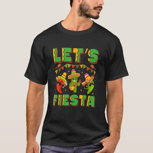 Cinco De Mayo Fiesta Squad Mexican Party Cinco De  T-shirt (Voorkant)