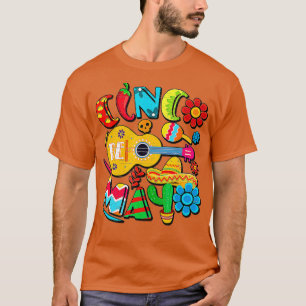Cinco de Mayo Fiesta Surprise Camisa 5 de Mayo Viv T-shirt